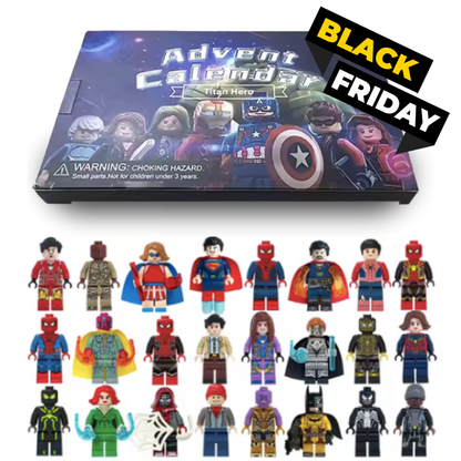 HeroBlocks™ Calendario Adviento SuperHeroes